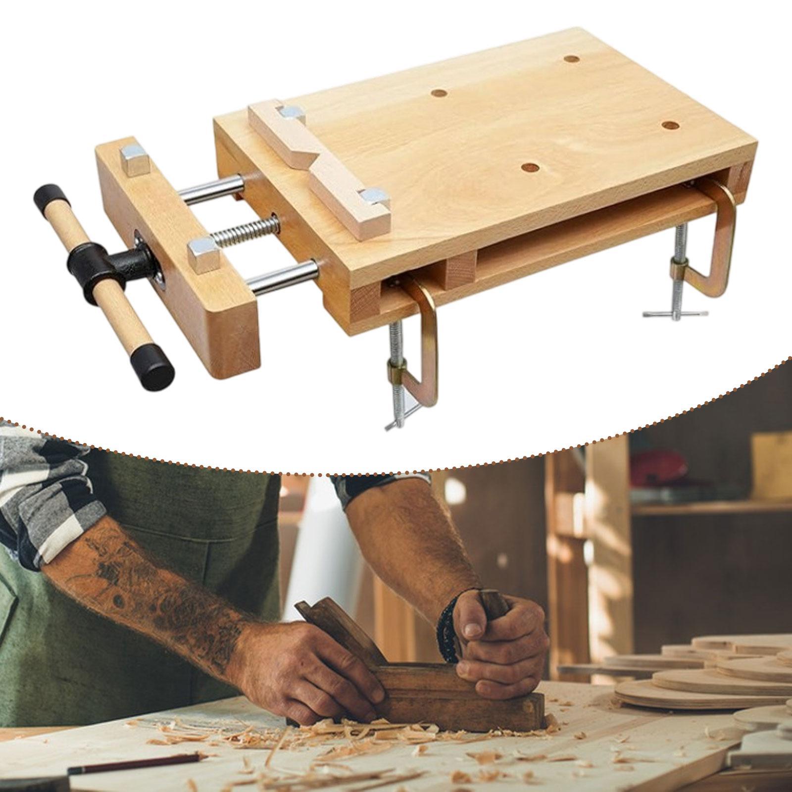 Woodworking Vise Types - Bench Vise Kit Wooden Surface G