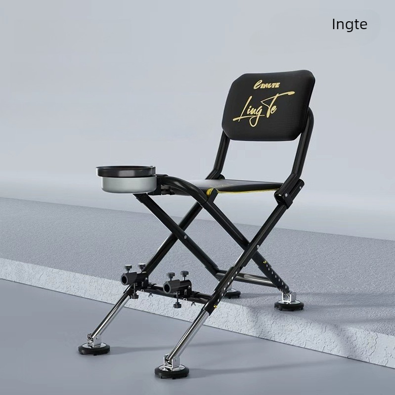 Woodworking Outdoor Furniture - Folding Fishing Chair 2026, Scratch-Proof &