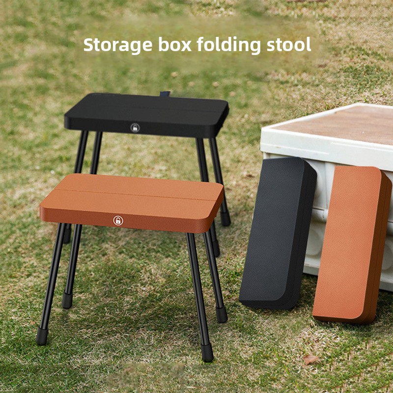 Woodworking Outdoor Furniture - Folding Outdoor Camping Stool, Portable Pocket