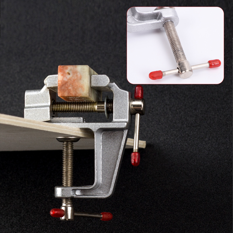 Woodworking Quotes - Bench Vise Muliti-Funcational 3.5&quot Aluminum Miniature