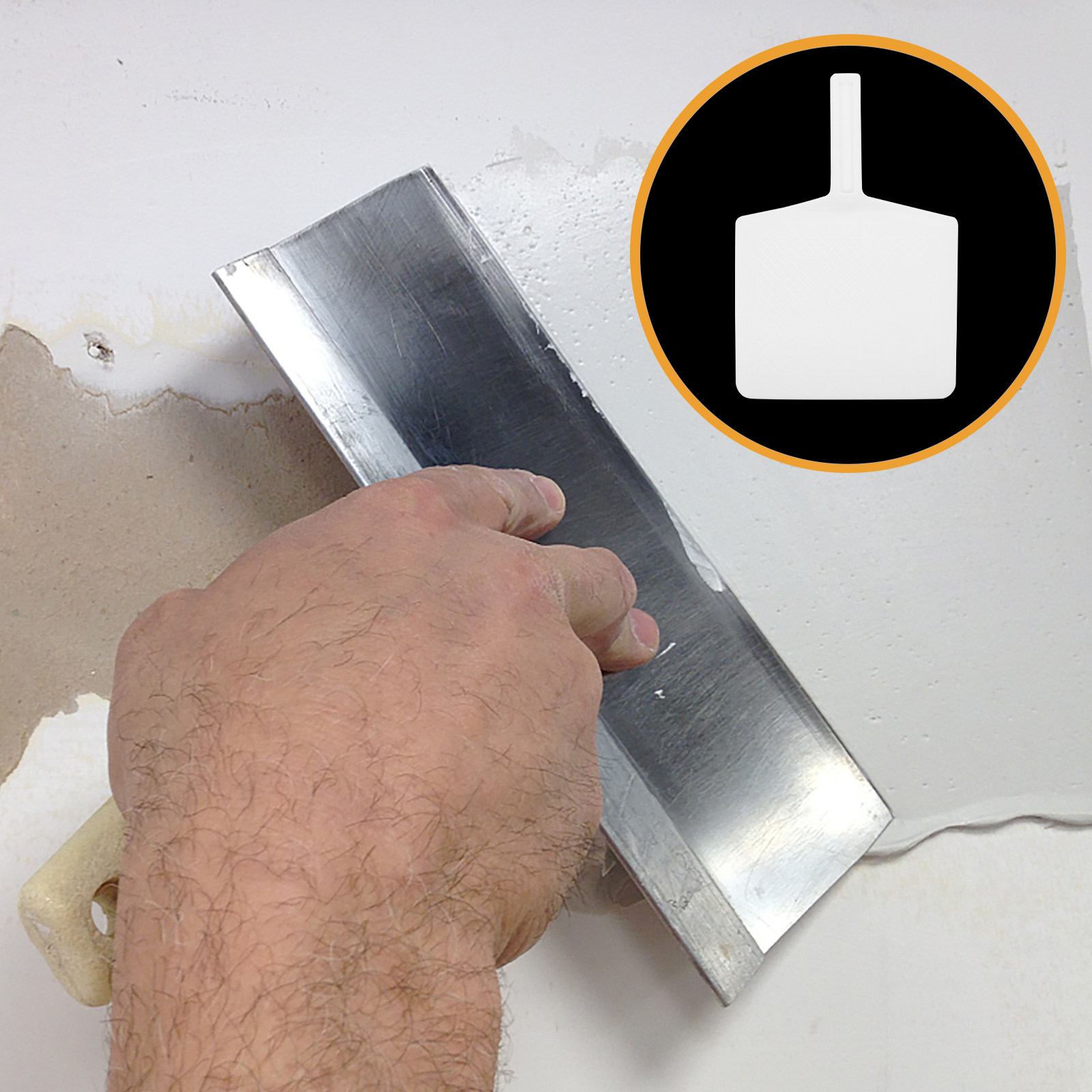 Woodworking Terms - 2Pcs Sturdy Plastic Plastering Trowel Ergonomic