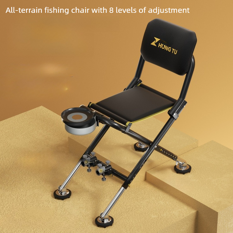 Woodworking Outdoor Furniture - Quick Fold All Terrain Fishing Chair