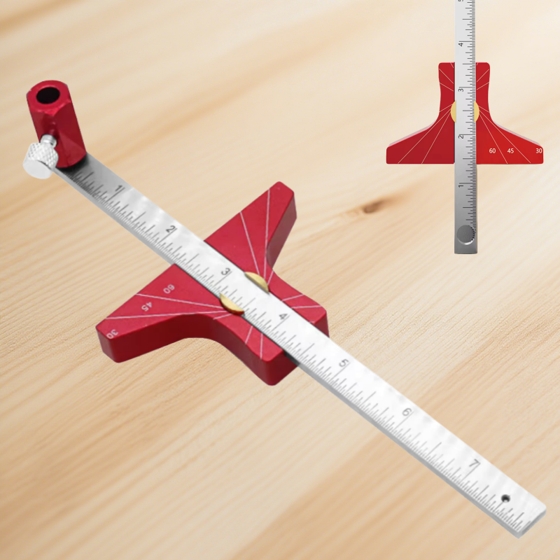 Woodworking Gauge - Aluminum Height Gauge Woodworking Linear Scriber