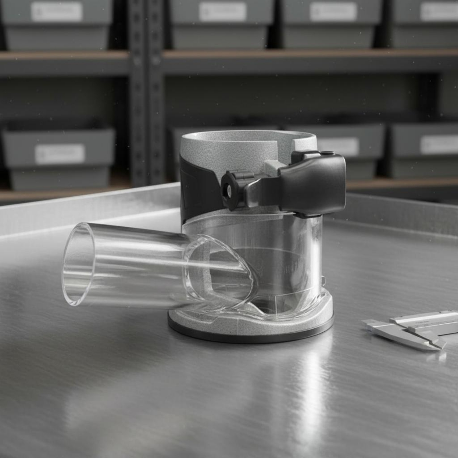 Transparent Router Dust Hood T - Vacuum Woodworking บทวิจารณ์และราคา