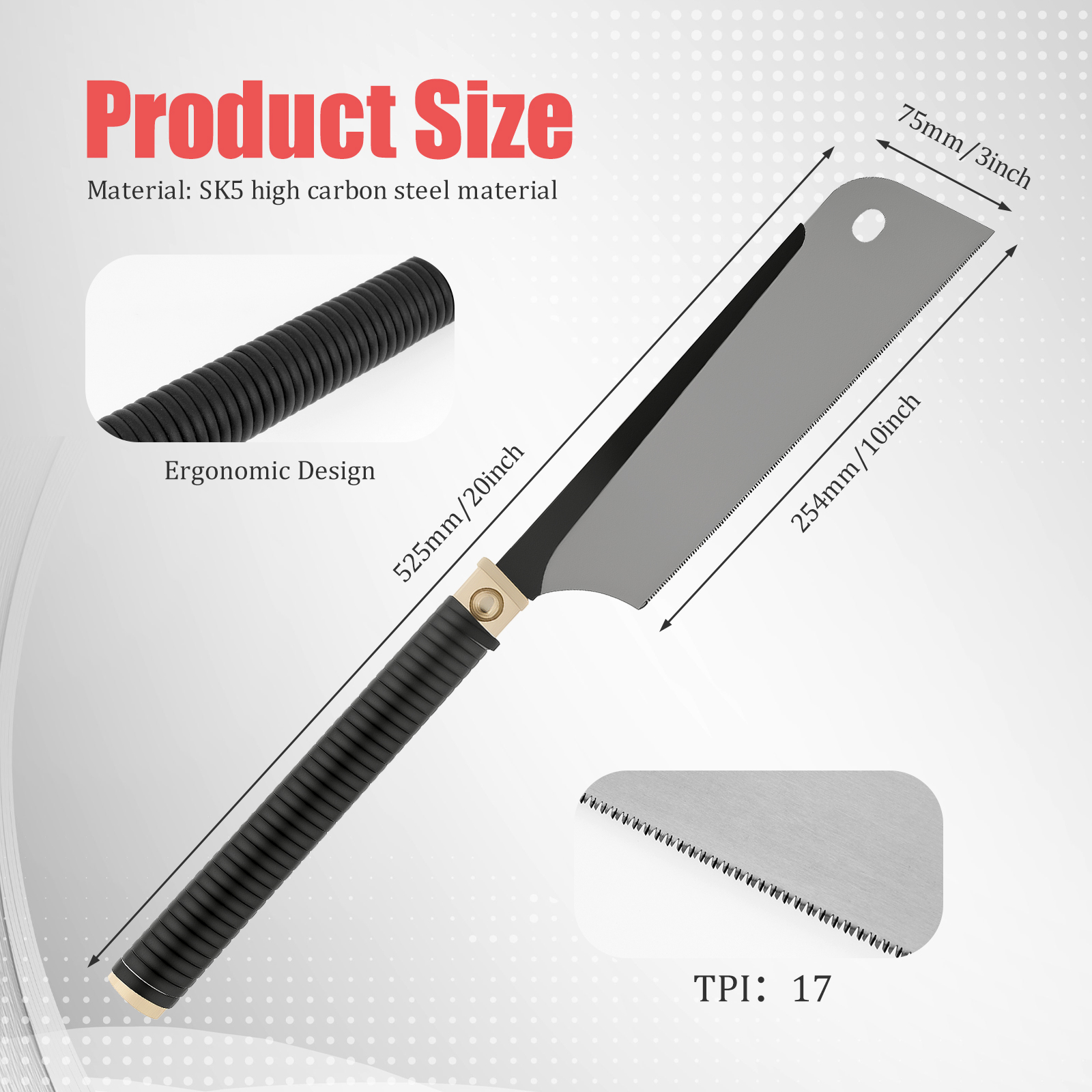 Japanese Hand Saw SK5 Flexible - Woodworking Japanese Tools บทวิจารณ์และราคา