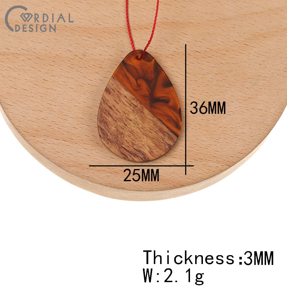 Cordial Design 50Pcs 25*36MM E - Woodworking Resin บทวิจารณ์และราคา