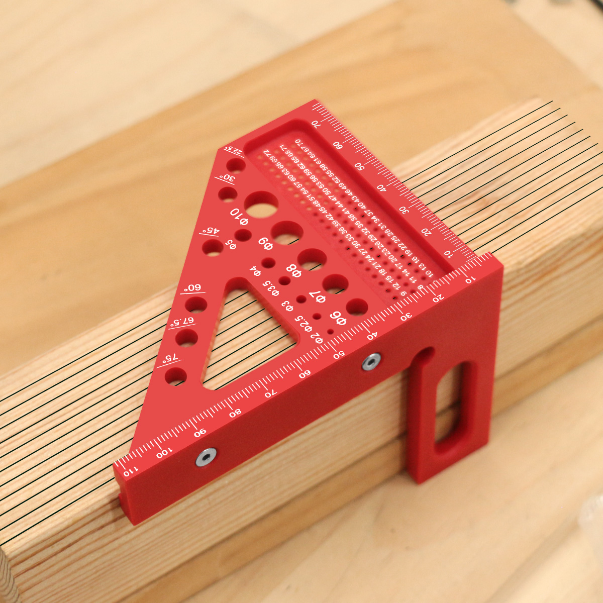 3D Multi-Angle Measuring Ruler - Woodworking For Engineers บทวิจารณ์และราคา