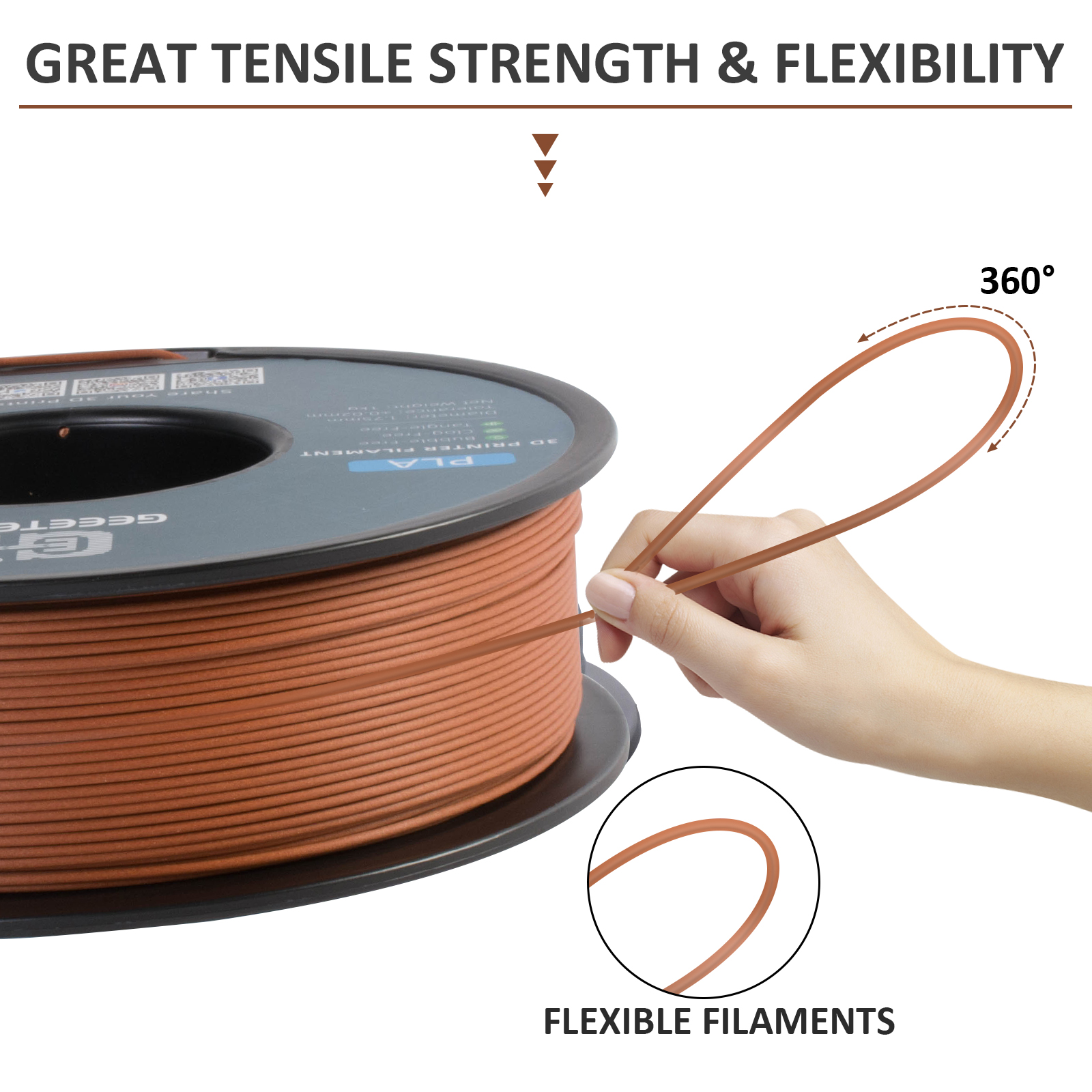 Geeetech Wood PLA 1kg 1.75mm F - Woodworking Vacuum Press บทวิจารณ์และราคา