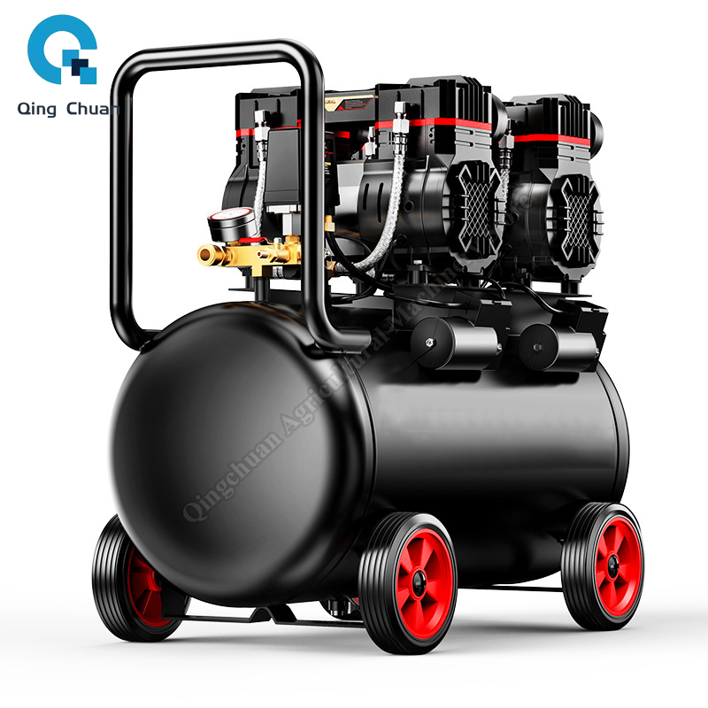 Air Compressor Small 220V 40L  - Woodworking Oil บทวิจารณ์และราคา