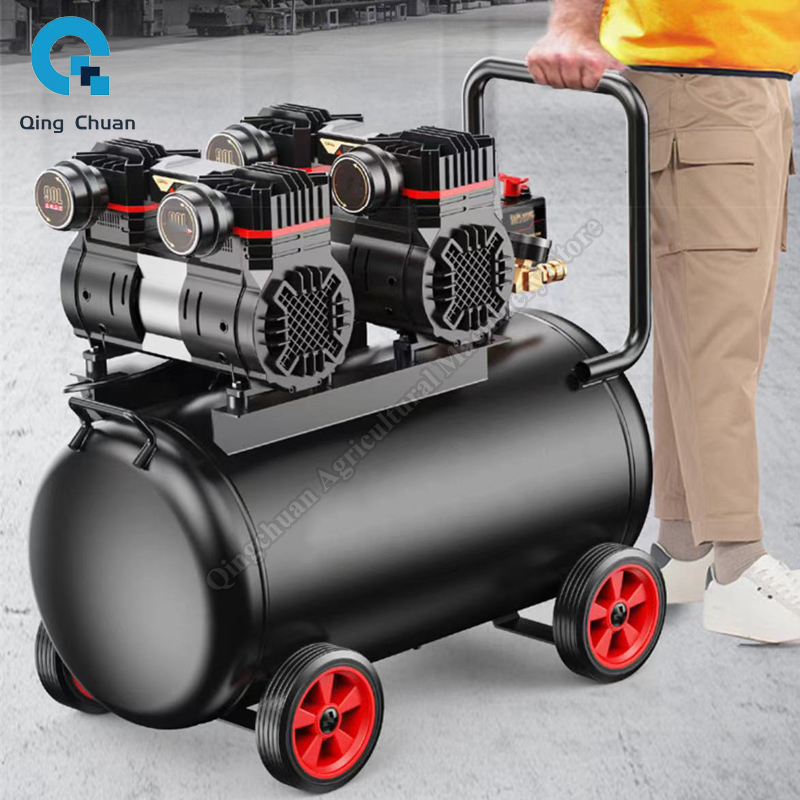 Air Compressor Small 220V 40L  - Woodworking Oil บทวิจารณ์และราคา