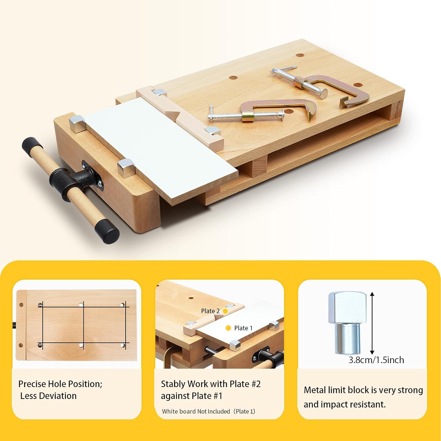 Hard Wood Work Bench Woodworki - Woodworking Vise Types บทวิจารณ์และราคา