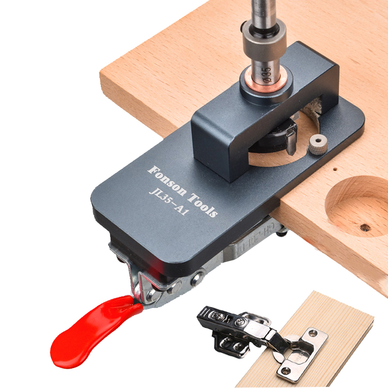 Woodworking 35mm Hinge Boring  - Woodworking Templates บทวิจารณ์และราคา