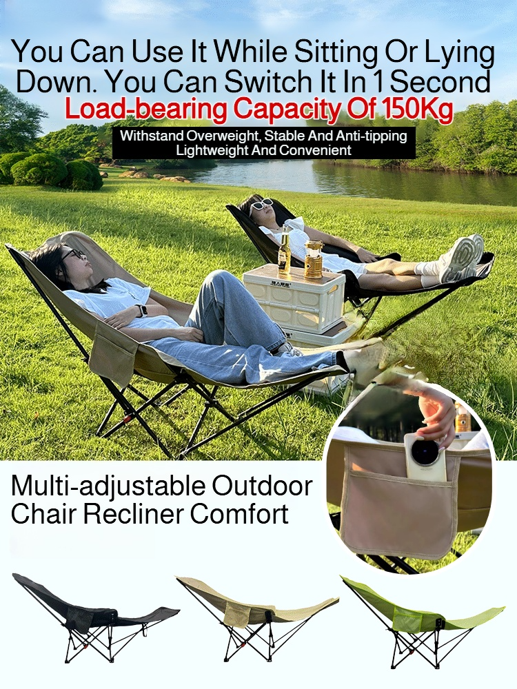 Portable Folding Recliner Beac - Woodworking Outdoor Furniture บทวิจารณ์และราคา