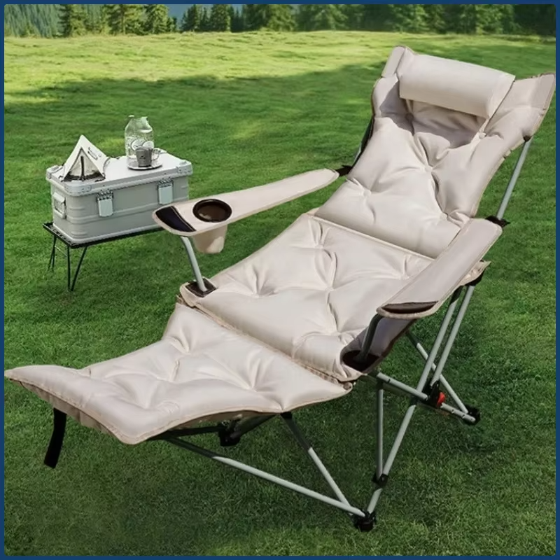 Folding Recliner Portable Camp - Woodworking Outdoor Furniture บทวิจารณ์และราคา