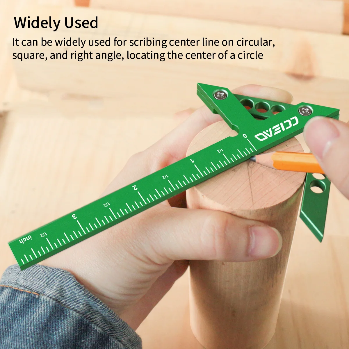 Aluminum Alloy Center Finder L - Woodworking Gauge บทวิจารณ์และราคา