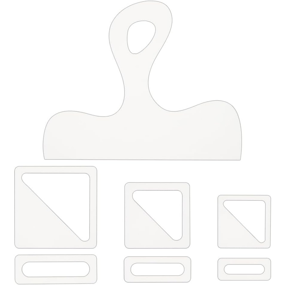 7Pcs Charcuterie Template Acry - Woodworking Templates บทวิจารณ์และราคา
