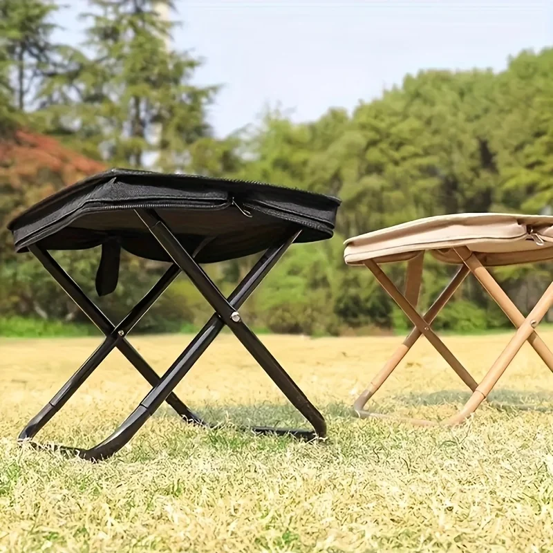 Portable Folding Stool Lightwe - Woodworking Outdoor Furniture บทวิจารณ์และราคา