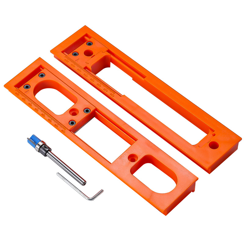 1Pc Hinge Mortise Template Inv - Woodworking Templates บทวิจารณ์และราคา