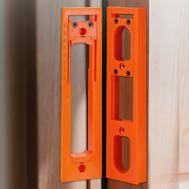 1Pc Hinge Mortise Template Inv - Woodworking Templates บทวิจารณ์และราคา