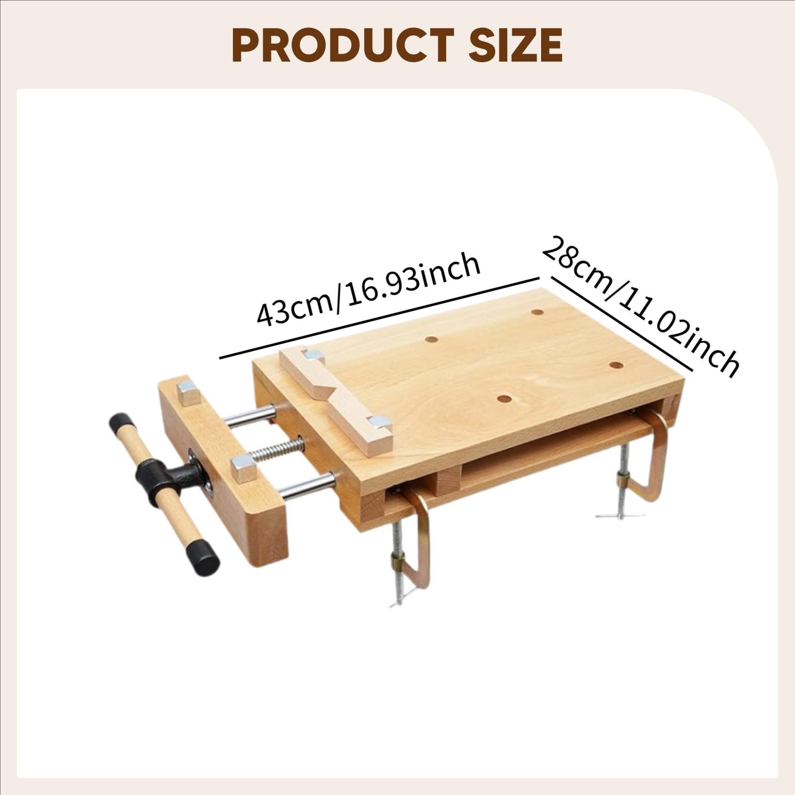 Bench Vise Kit Wooden Surface  - Woodworking Vise Types บทวิจารณ์และราคา
