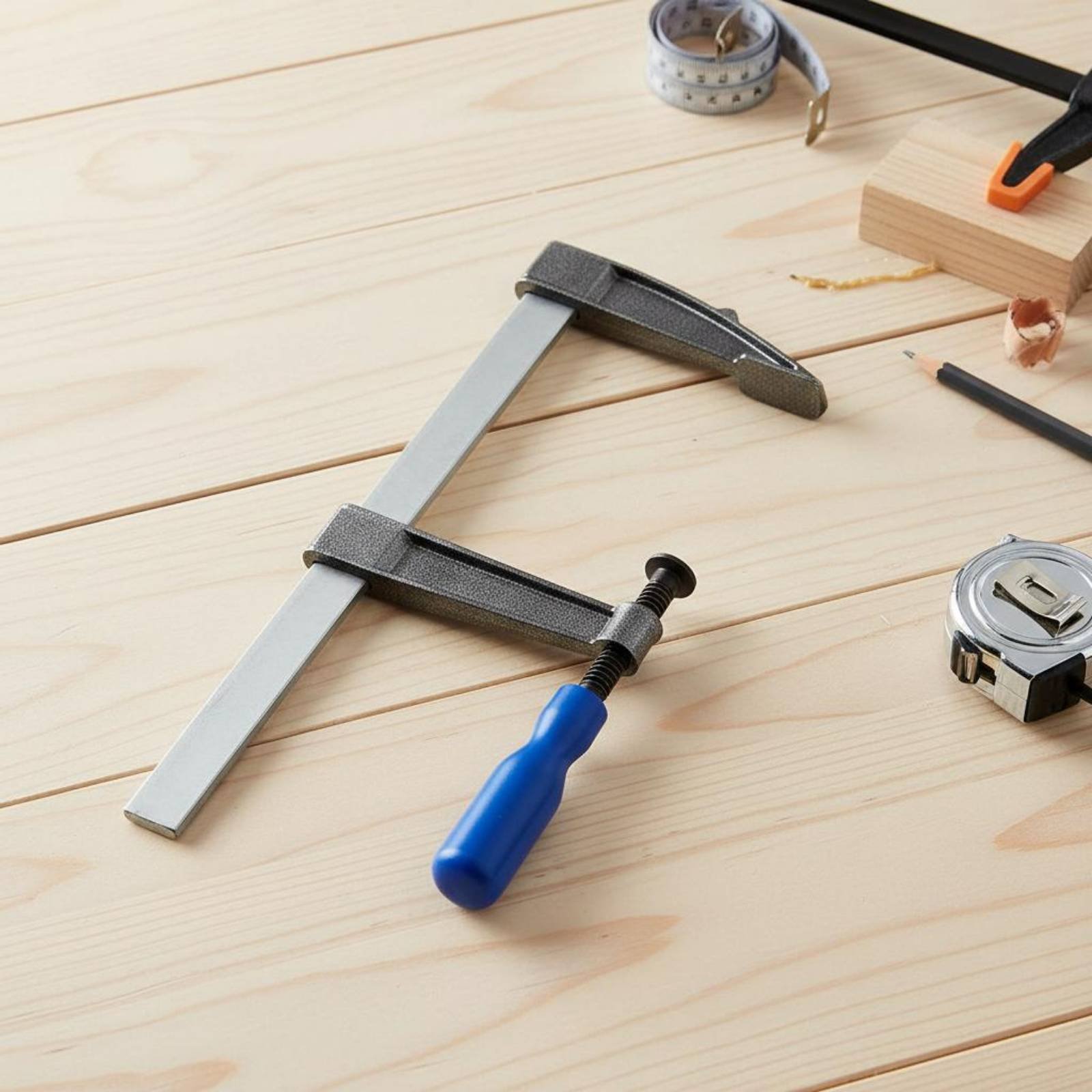 F-Clamp Effortless Adjustment  - Woodworking Garage บทวิจารณ์และราคา