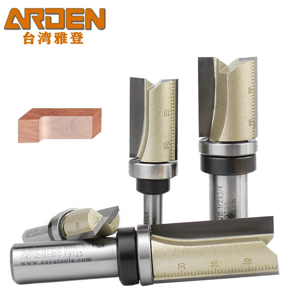 ARDEN 2F Straight Bit with Bea - Woodworking Quotes บทวิจารณ์และราคา