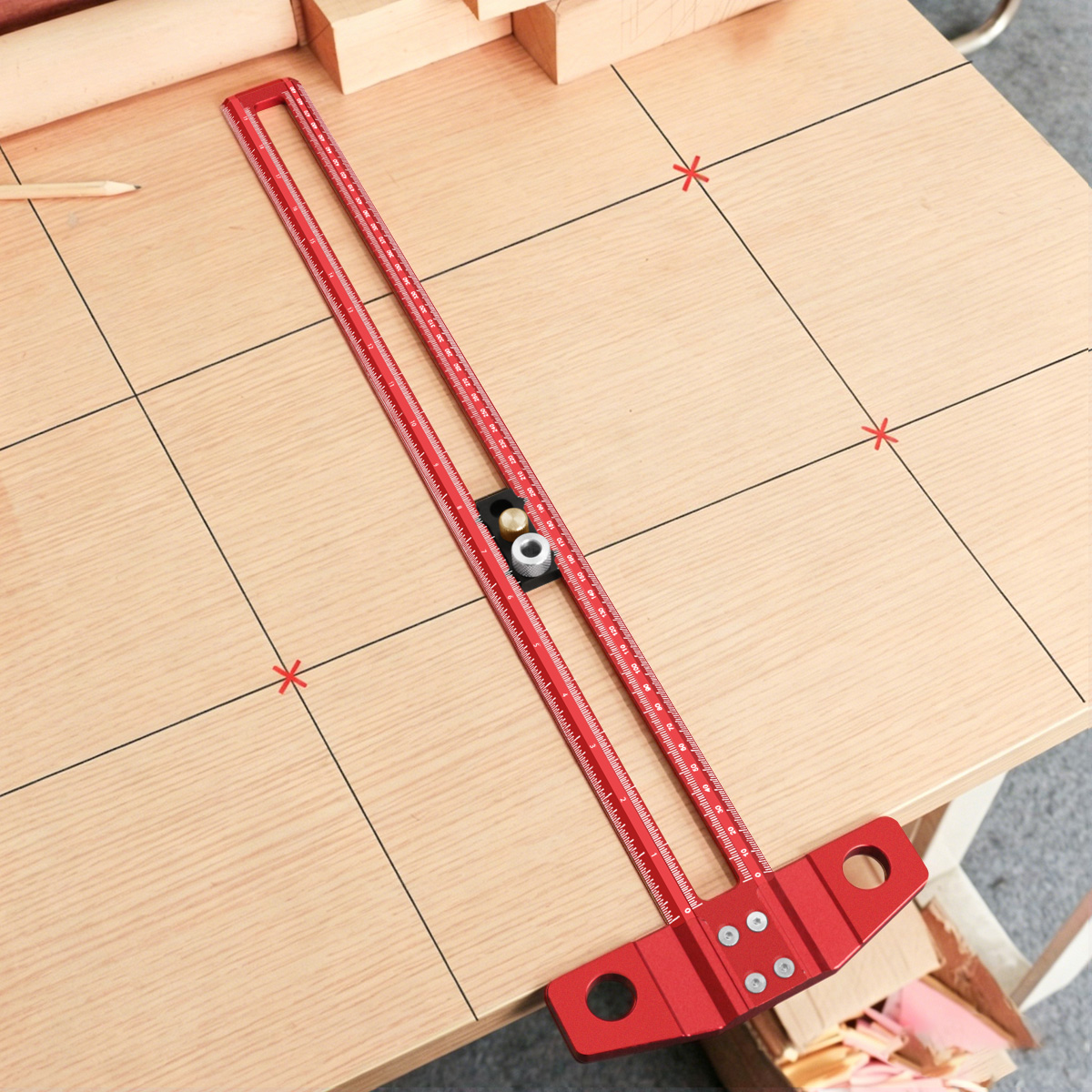 Woodworking T-Square Marking G - Woodworking Gauge บทวิจารณ์และราคา