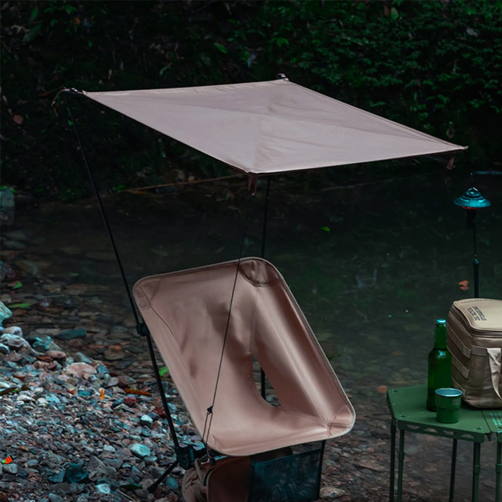 Moon Chair Sunshade Beach Chai - Woodworking Outdoor Furniture บทวิจารณ์และราคา