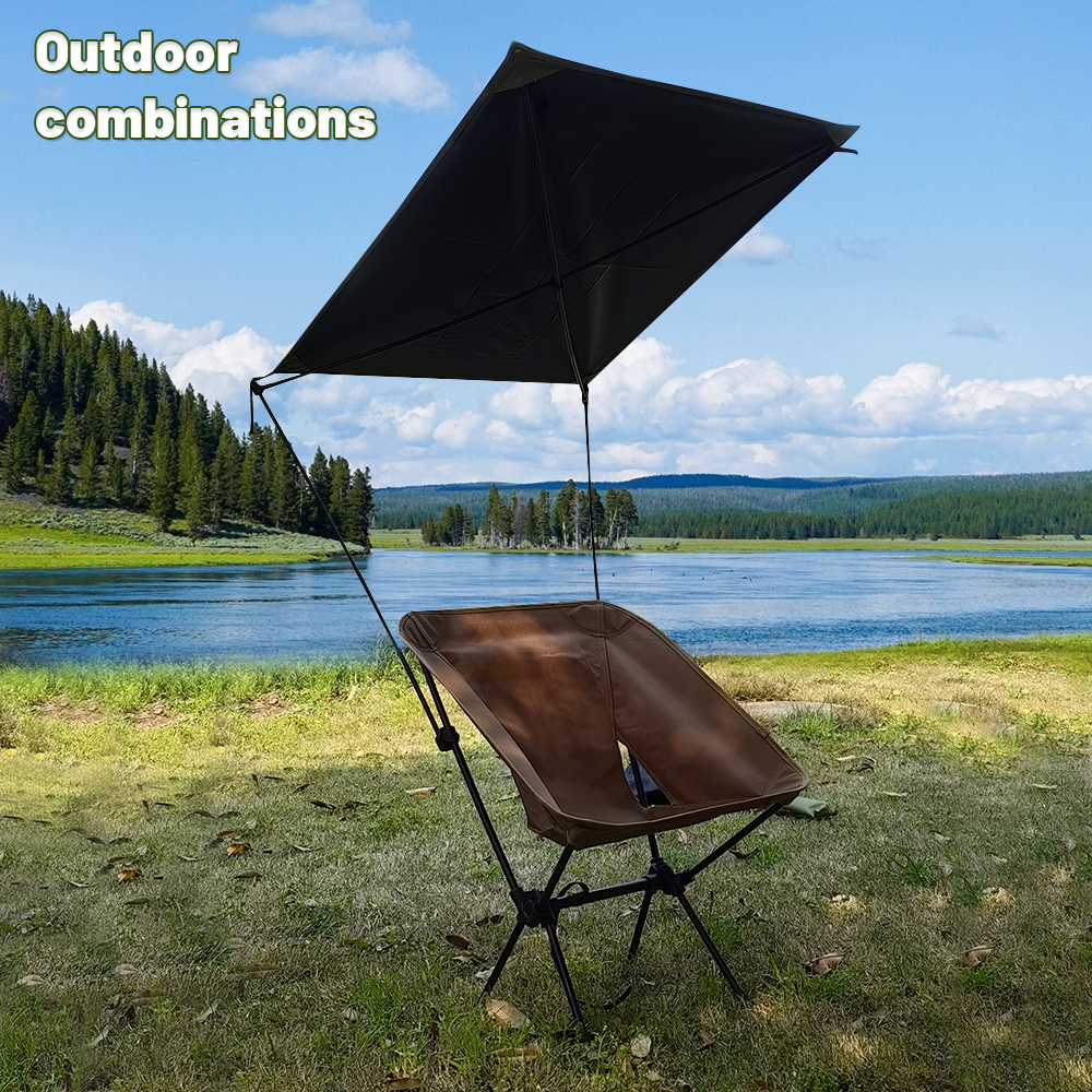 Moon Chair Sunshade Beach Chai - Woodworking Outdoor Furniture บทวิจารณ์และราคา