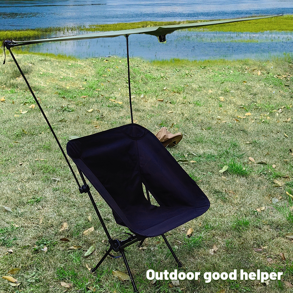 Moon Chair Sunshade Beach Chai - Woodworking Outdoor Furniture บทวิจารณ์และราคา