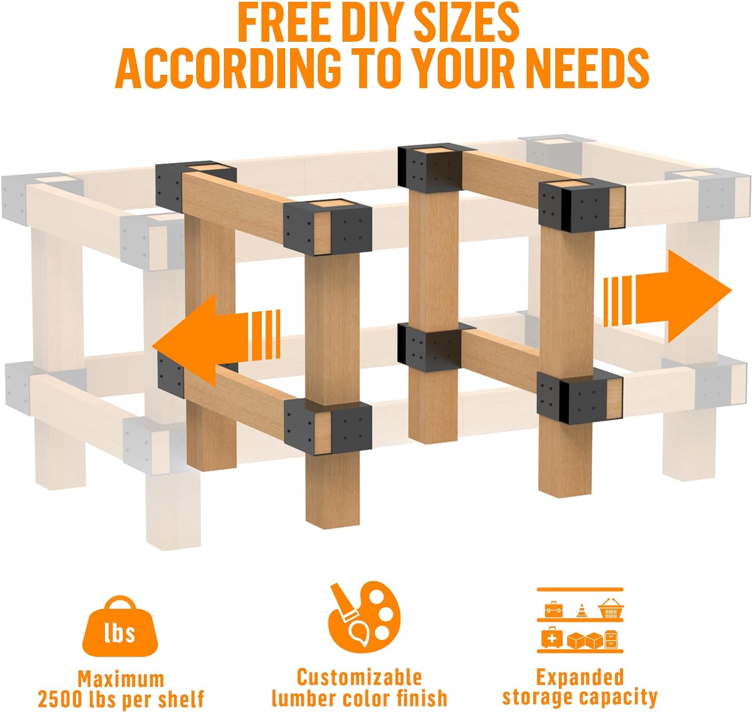 Steel 3 Way Bracket Kit Workbe - Woodworking Garage บทวิจารณ์และราคา