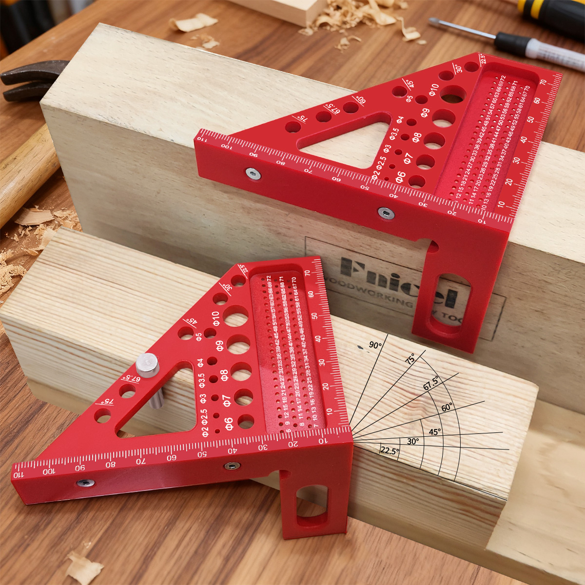 1pc 3D Multi-Angle, Precision  - Woodworking For Engineers บทวิจารณ์และราคา