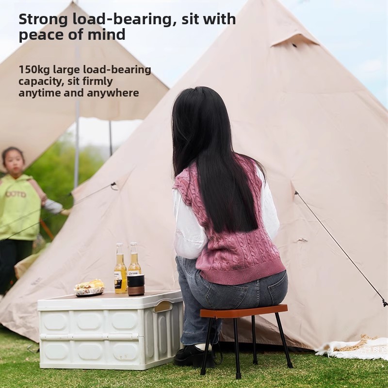 Folding Outdoor Camping Stool, - Woodworking Outdoor Furniture บทวิจารณ์และราคา