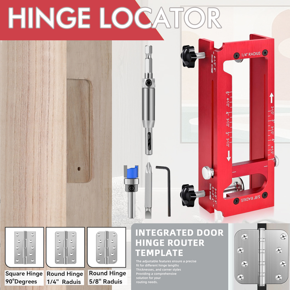 Door Hinge Latch Install Jig K - Woodworking Templates บทวิจารณ์และราคา
