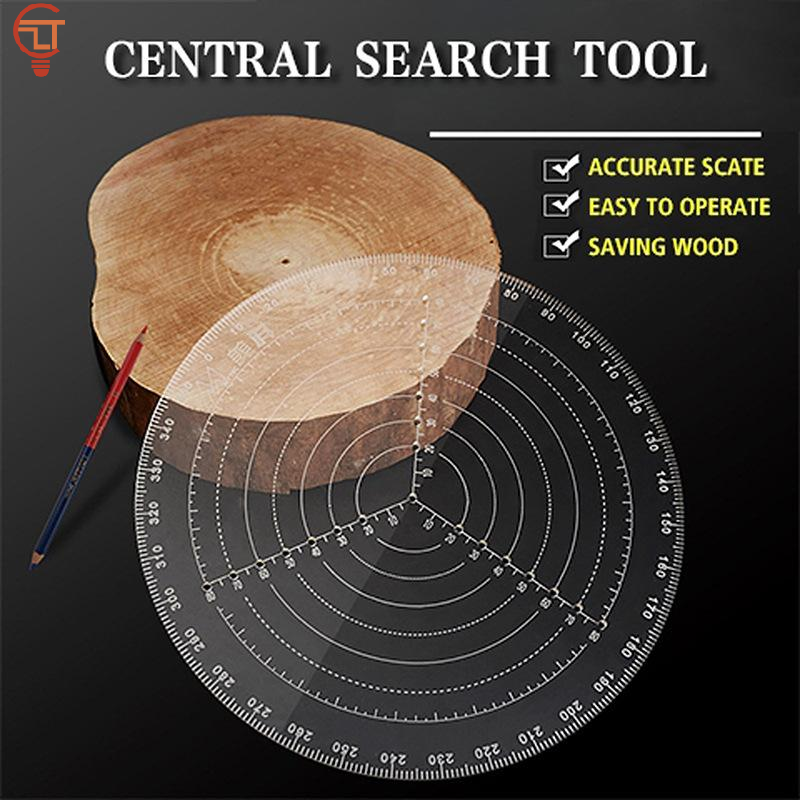 20CM/7.87IN Round Center Clear - Woodworking Gauge บทวิจารณ์และราคา