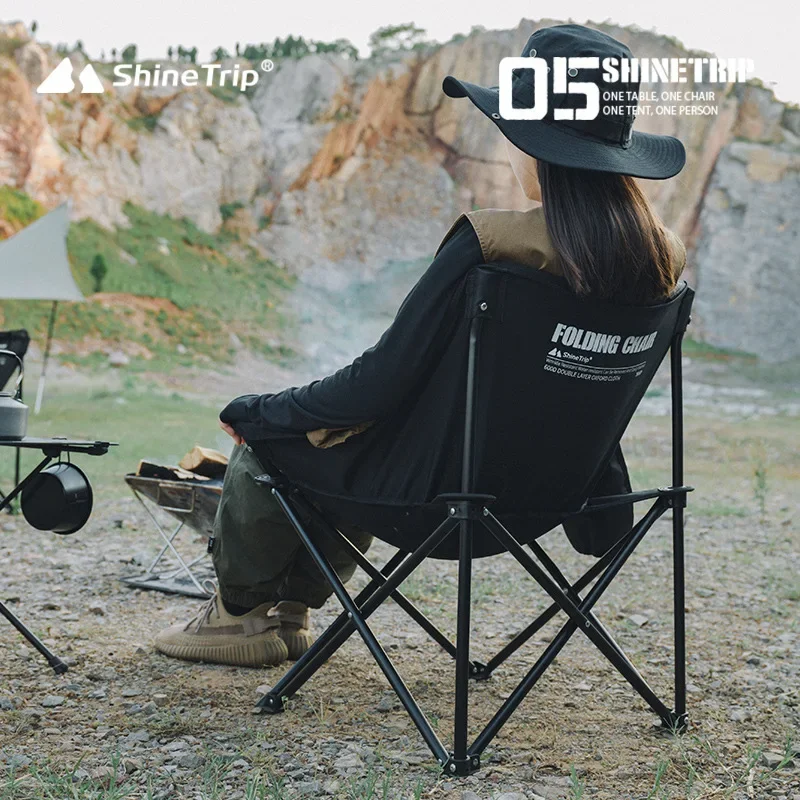 ShineTrip Outdoor Folding Chai - Woodworking Outdoor Furniture บทวิจารณ์และราคา