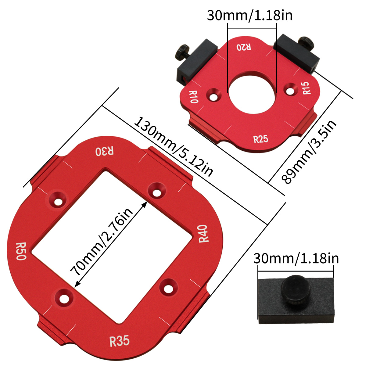 4 in 1 Arc Angle Positioning T - Woodworking Project Plans บทวิจารณ์และราคา