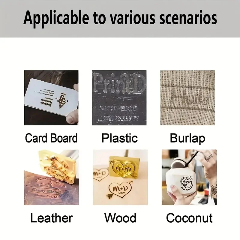 Custom Branding Iron for Food  - Woodworking Logo Design Free บทวิจารณ์และราคา