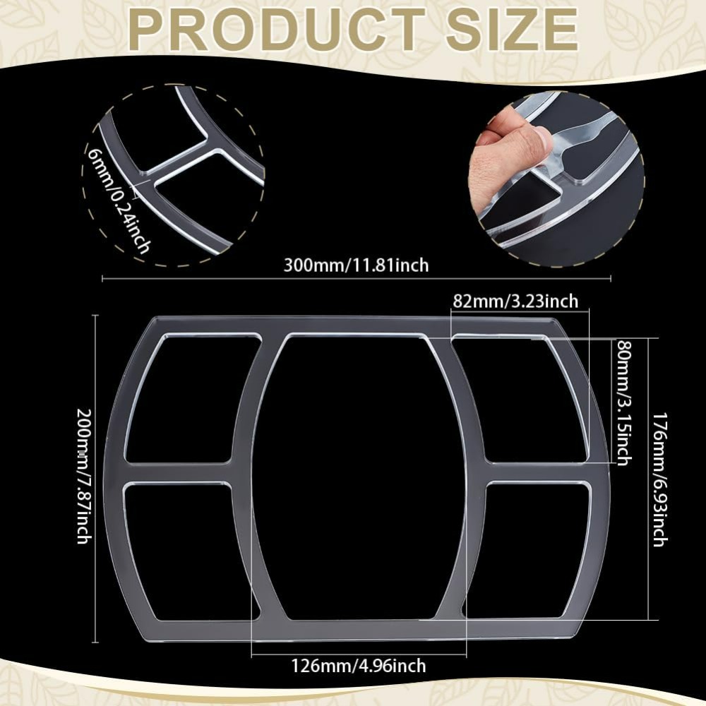 5 Pocket Valet Tray Router Tem - Woodworking Templates บทวิจารณ์และราคา