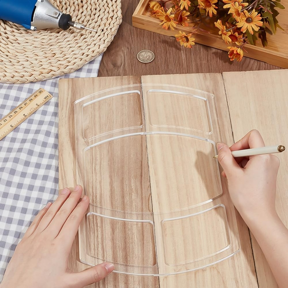 5 Pocket Valet Tray Router Tem - Woodworking Templates บทวิจารณ์และราคา