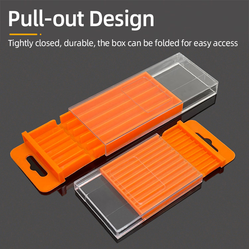 Drill Bit Storage Box Plastic  - Woodworking Project Plans บทวิจารณ์และราคา