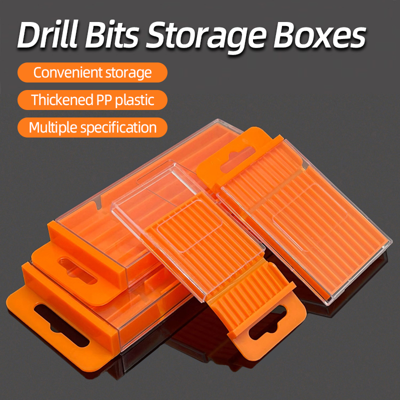 Drill Bit Storage Box Plastic  - Woodworking Project Plans บทวิจารณ์และราคา