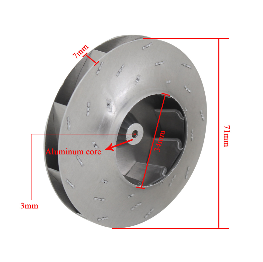 Cleaner Fan Impeller Motors Al - Woodworking Vacuum Press บทวิจารณ์และราคา