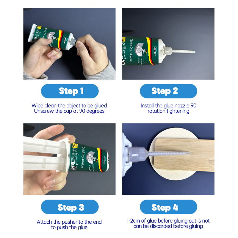 Epoxy resin AB Glue Strong bon - Woodworking Resin บทวิจารณ์และราคา