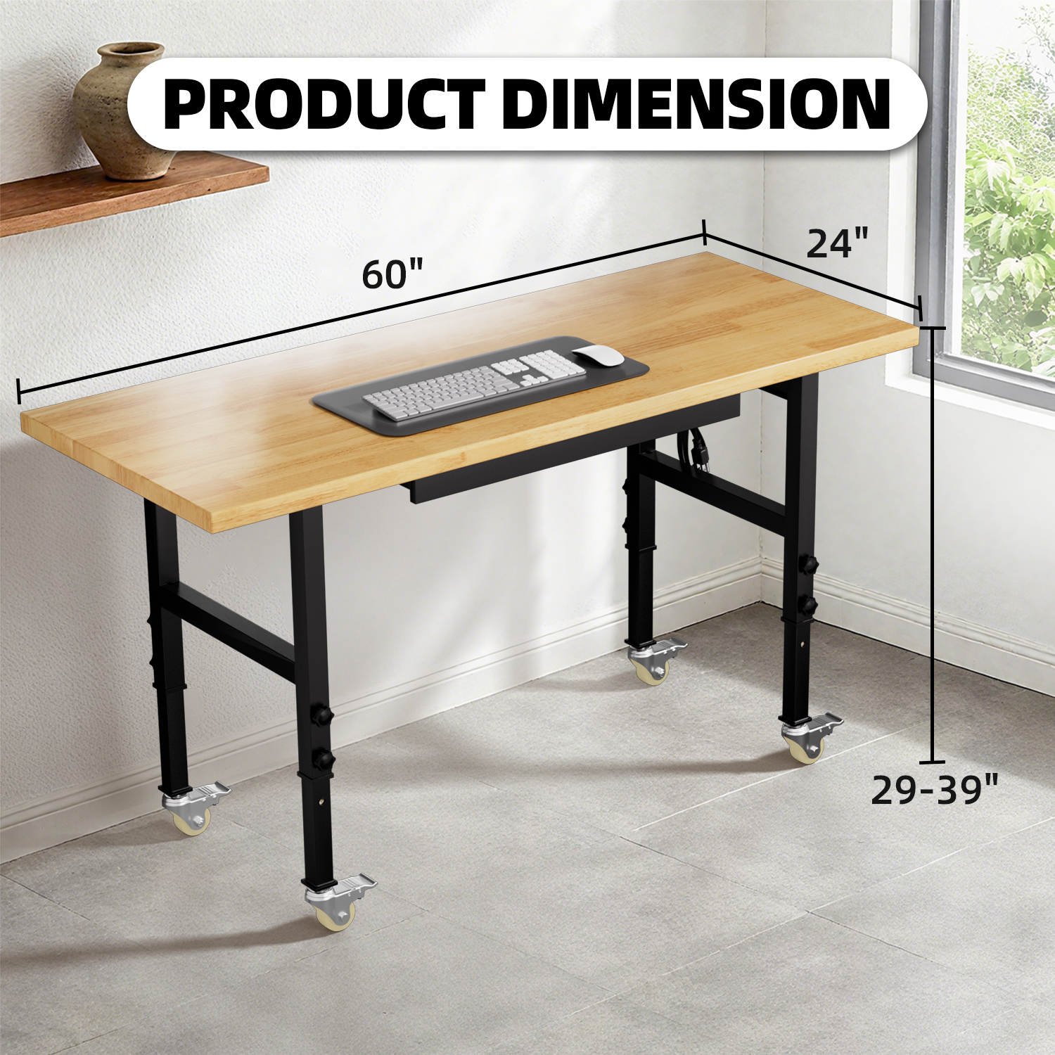 Adjustable Height Workbench He - Woodworking Garage บทวิจารณ์และราคา