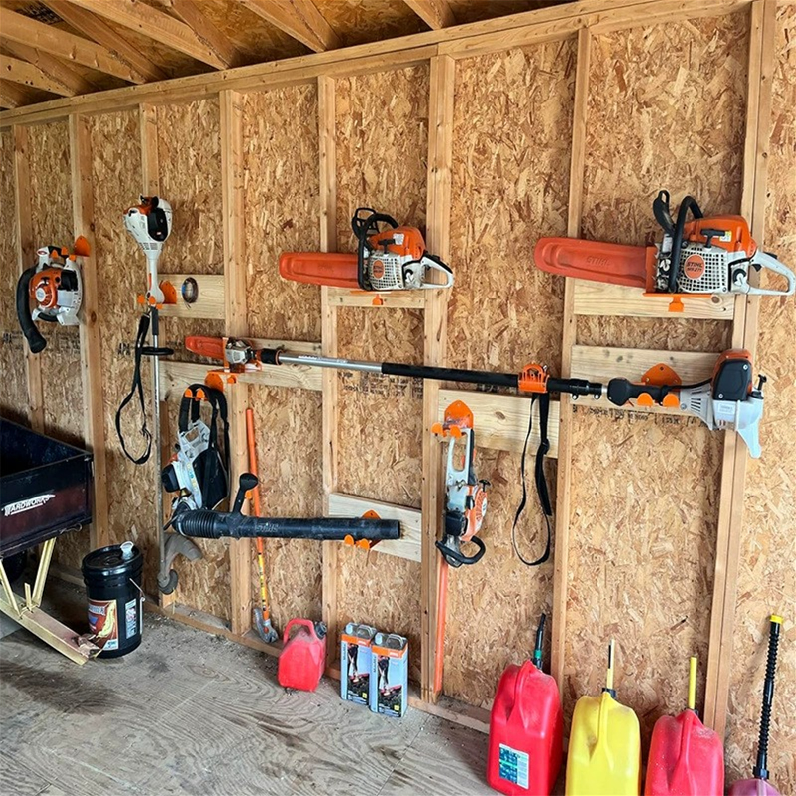 Adjustable Chainsaw Wall Mount - Woodworking Garage บทวิจารณ์และราคา