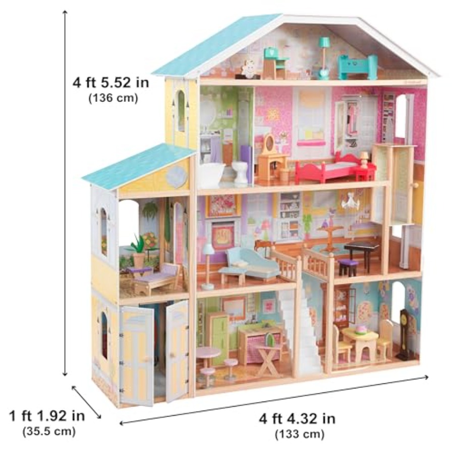 KidKraft Majestic Mansion Wood - Woodworking Garage บทวิจารณ์และราคา