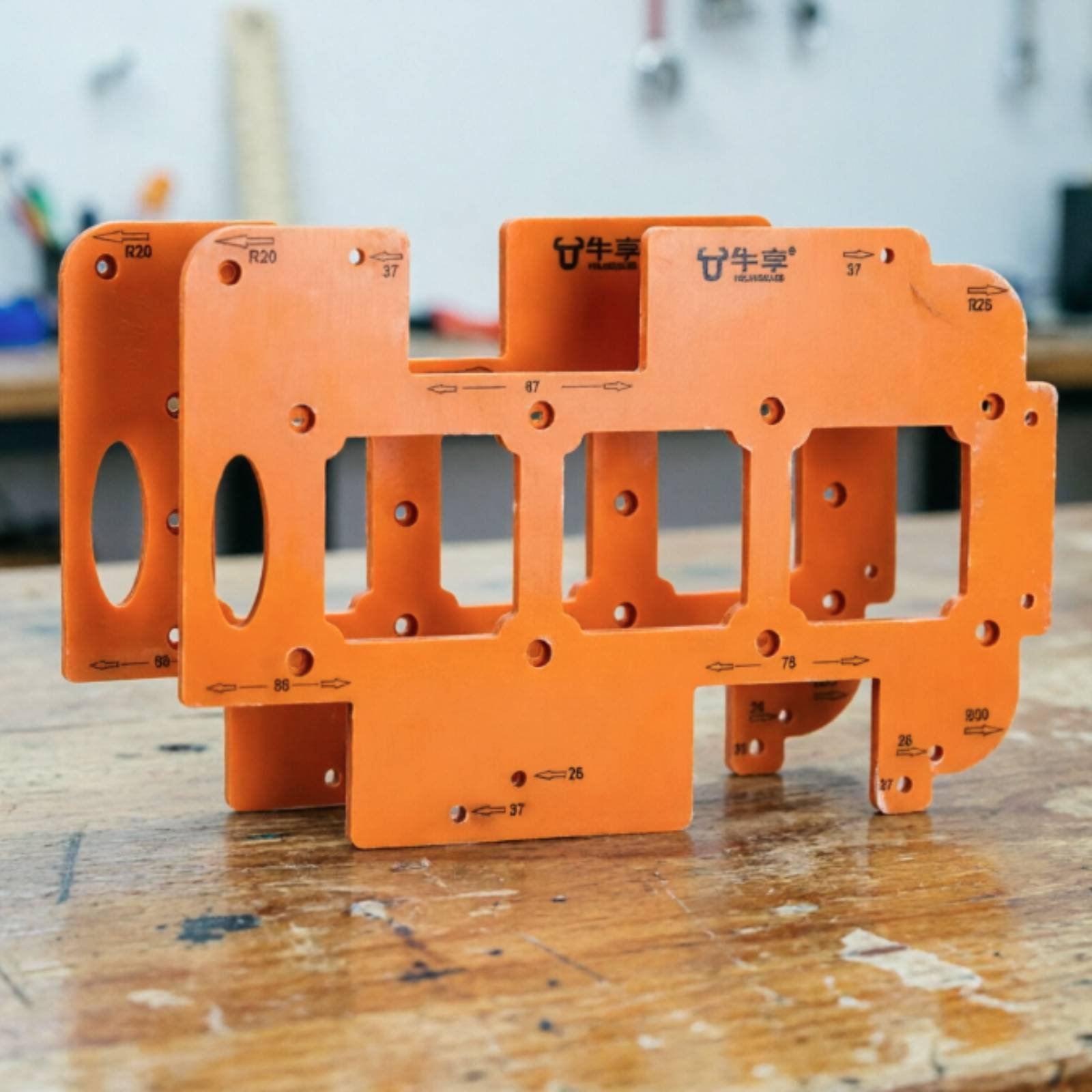 Cabinet Hole Jig Multi-Purpose - Woodworking Templates บทวิจารณ์และราคา