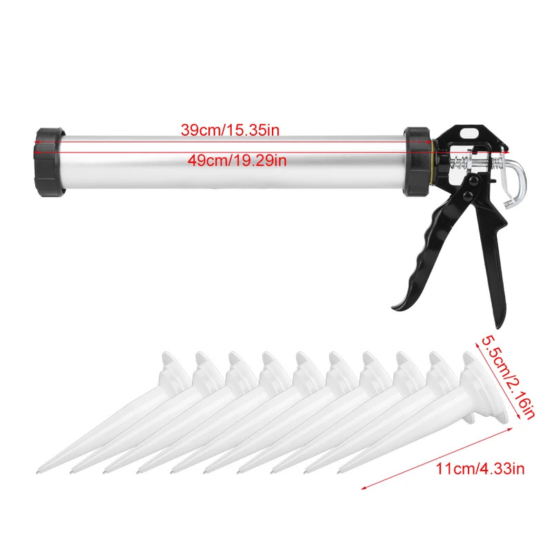 1PCS 600ml Aluminum Tube Silic - Woodworking Terms บทวิจารณ์และราคา