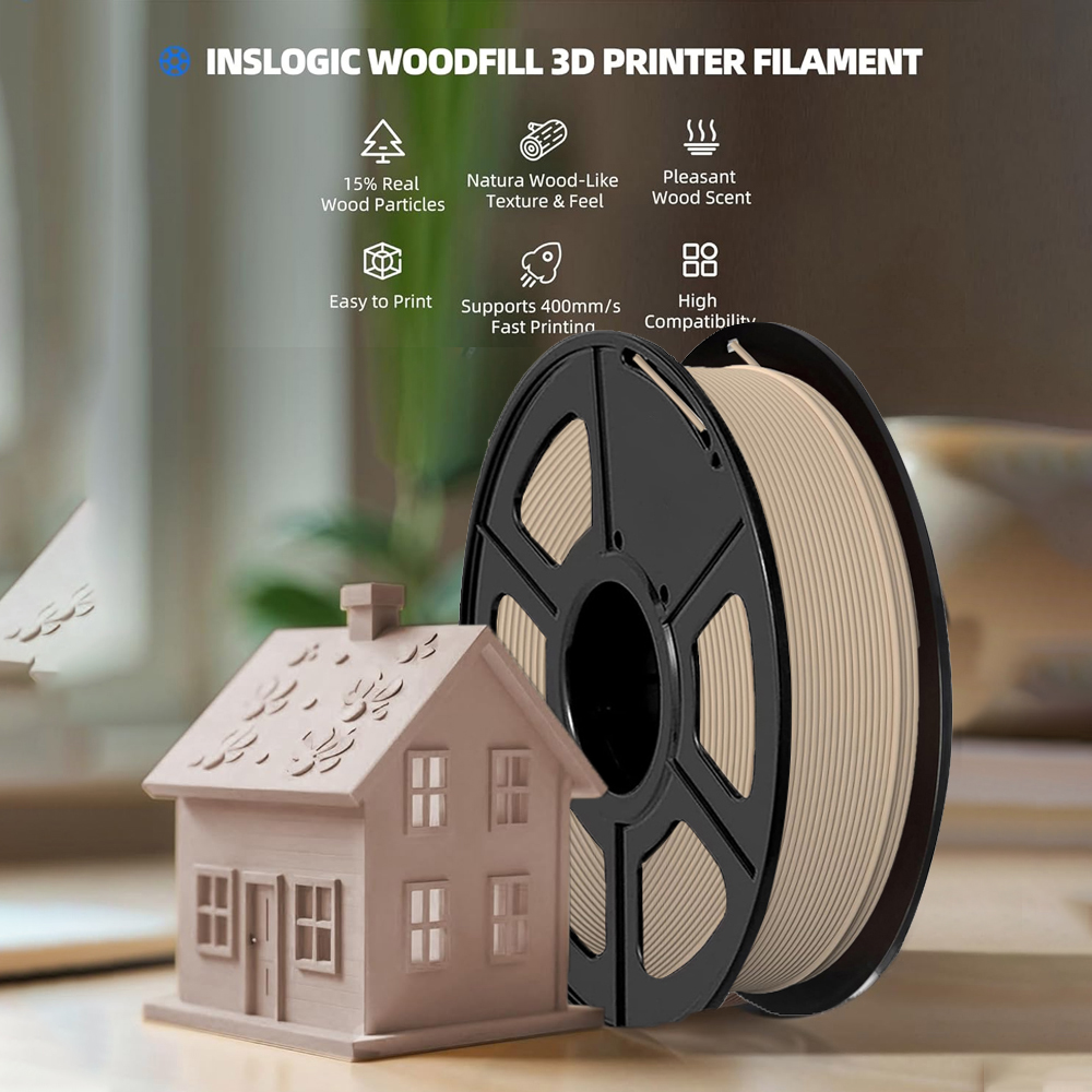 1.75mm Wood PLA 3D Printing Fi - Woodworking Vacuum Press บทวิจารณ์และราคา
